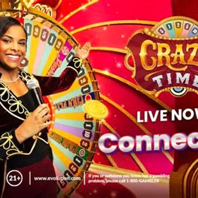 Crazy Time casino game screenshot