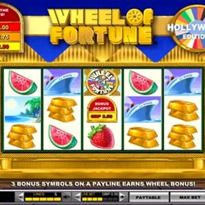 Wheel of Fortune casino game screenshot